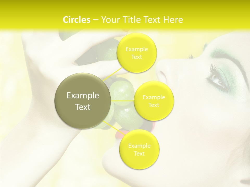 Sensuality Grape Elegance PowerPoint Template