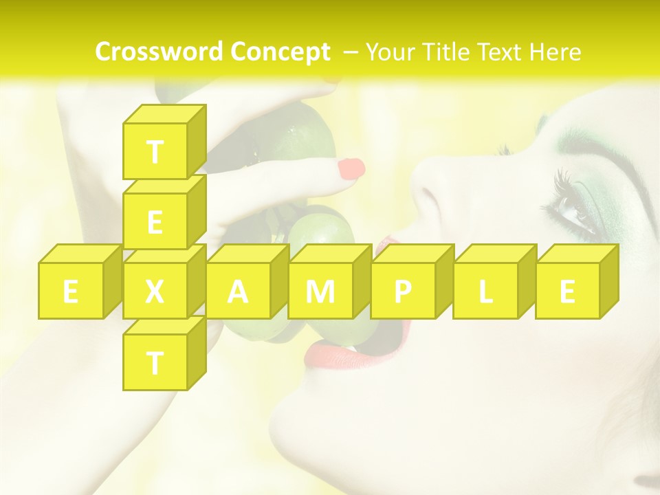 Sensuality Grape Elegance PowerPoint Template