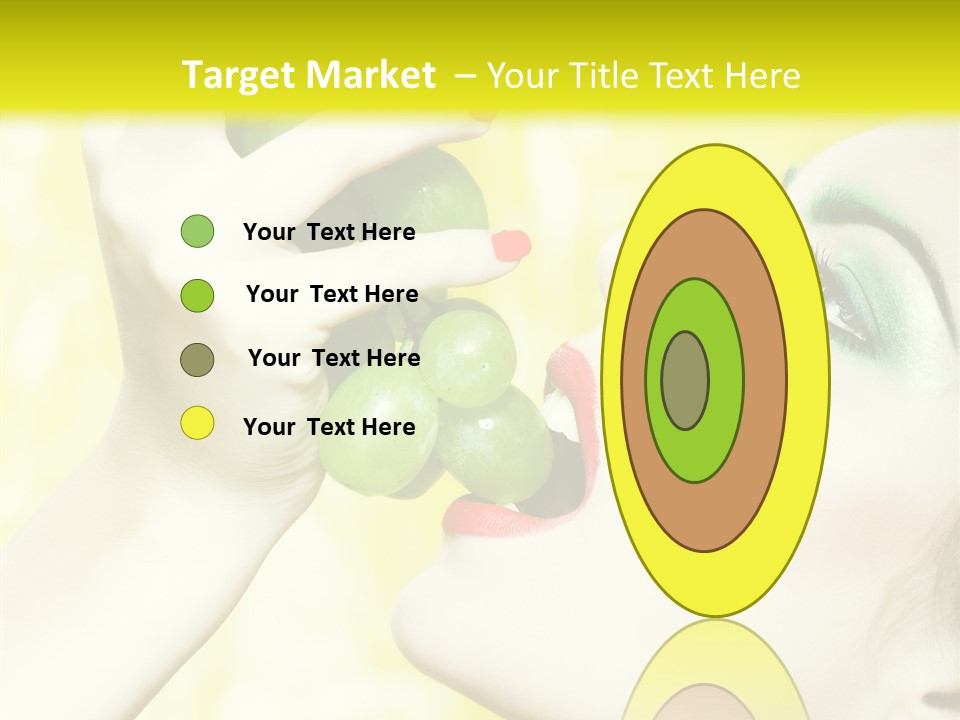 Sensuality Grape Elegance PowerPoint Template