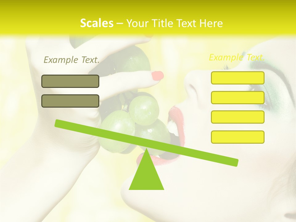 Sensuality Grape Elegance PowerPoint Template