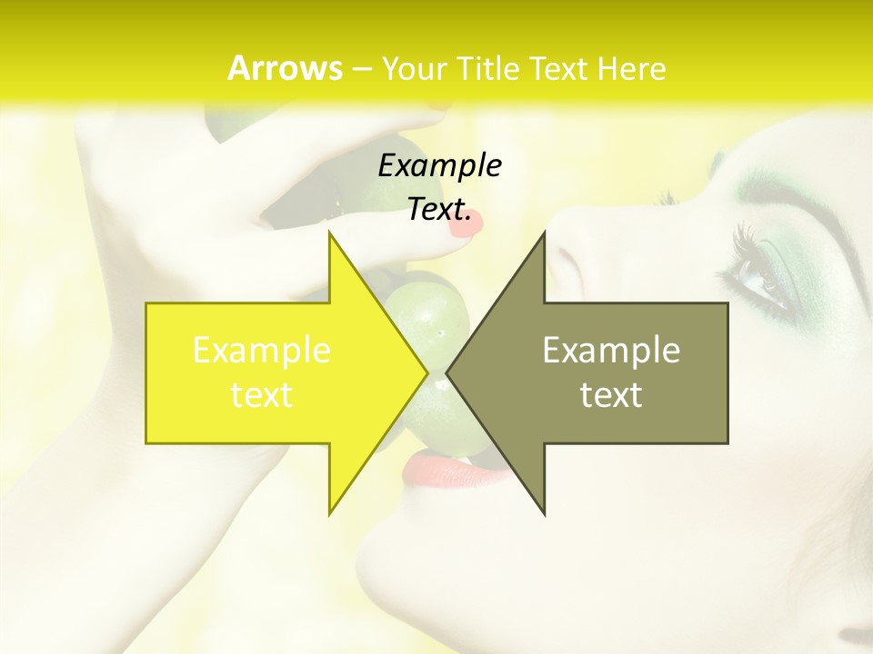 Sensuality Grape Elegance PowerPoint Template