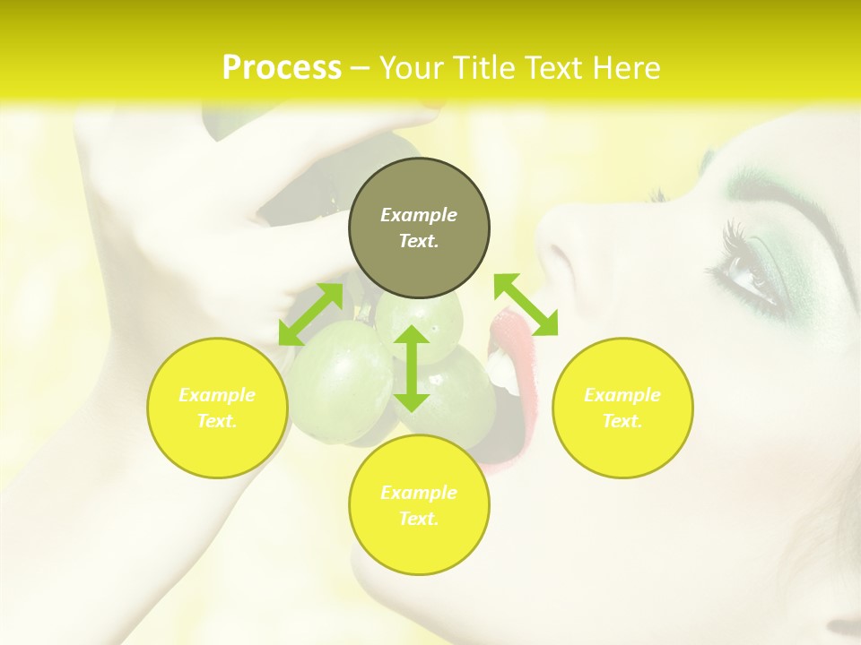 Sensuality Grape Elegance PowerPoint Template