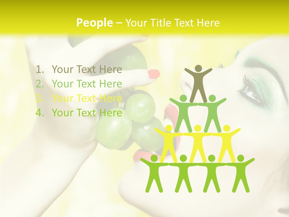 Sensuality Grape Elegance PowerPoint Template