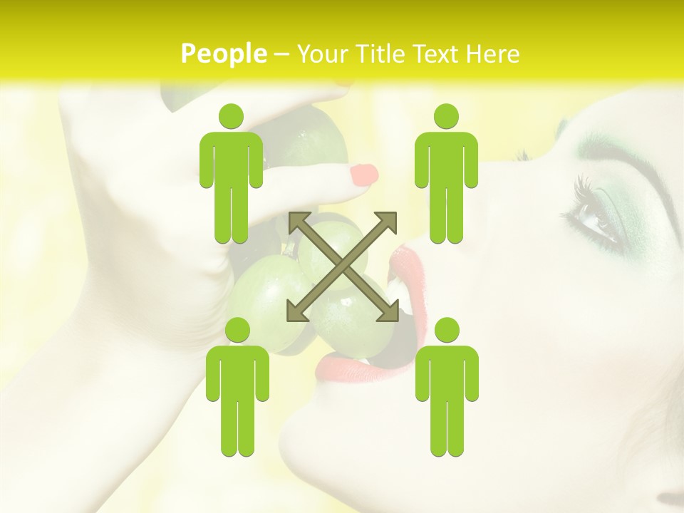 Sensuality Grape Elegance PowerPoint Template