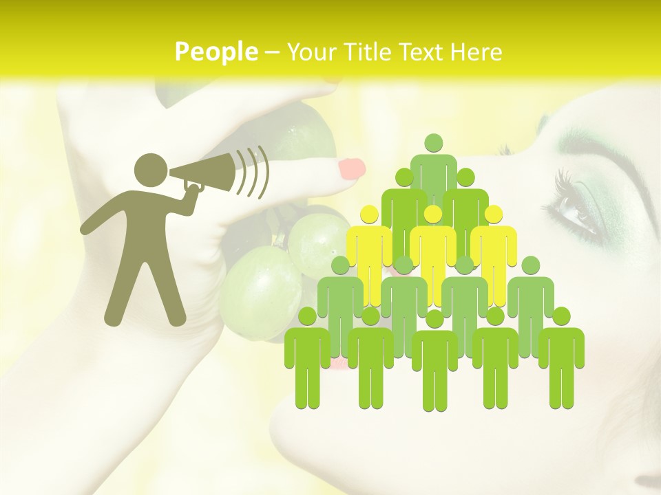 Sensuality Grape Elegance PowerPoint Template