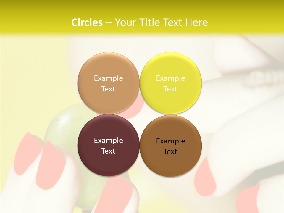 Enjoying Behavior Showing PowerPoint Template