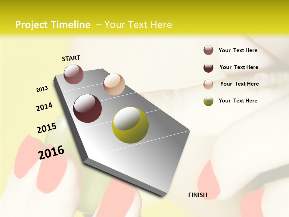 Enjoying Behavior Showing PowerPoint Template