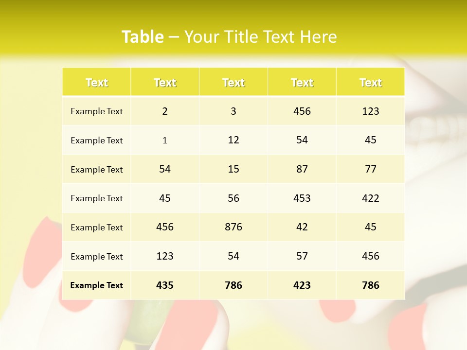 Enjoying Behavior Showing PowerPoint Template