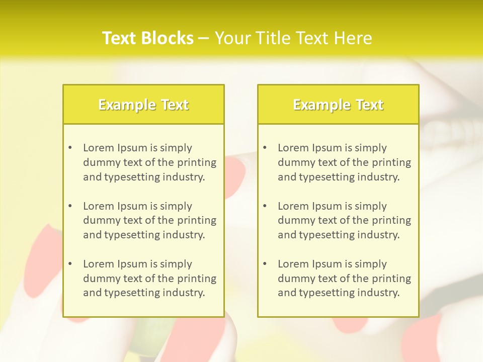 Enjoying Behavior Showing PowerPoint Template
