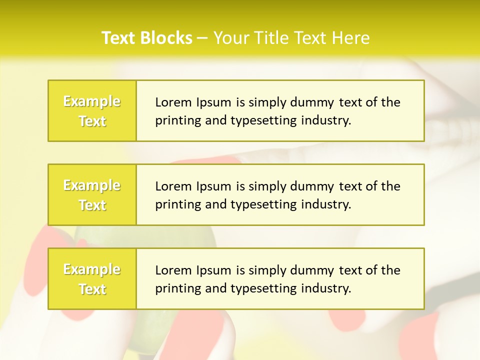 Enjoying Behavior Showing PowerPoint Template