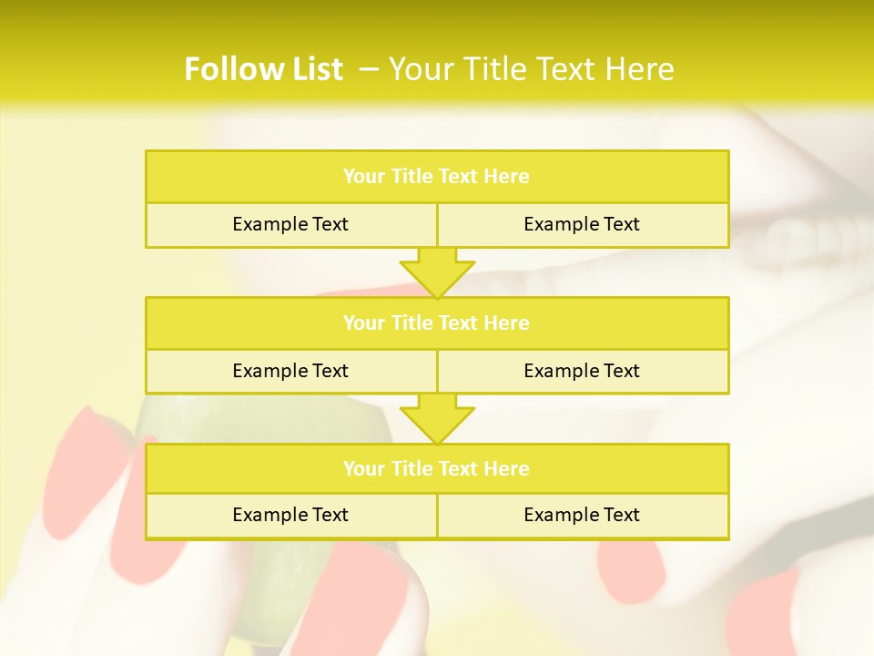 Enjoying Behavior Showing PowerPoint Template
