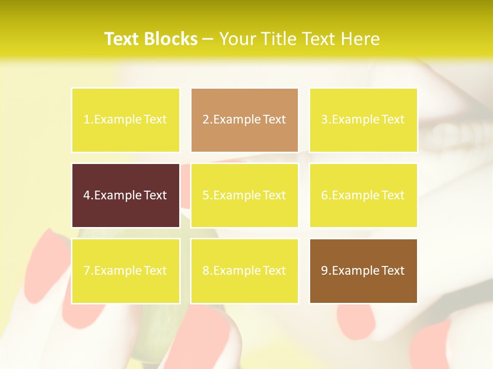 Enjoying Behavior Showing PowerPoint Template
