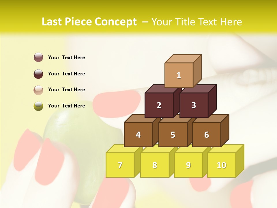 Enjoying Behavior Showing PowerPoint Template