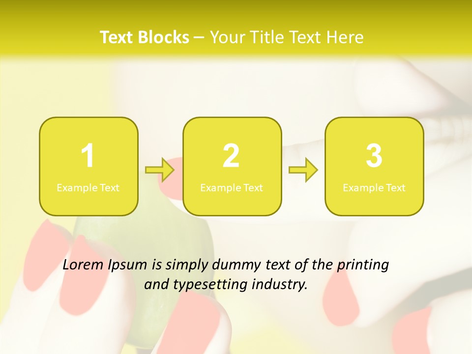Enjoying Behavior Showing PowerPoint Template
