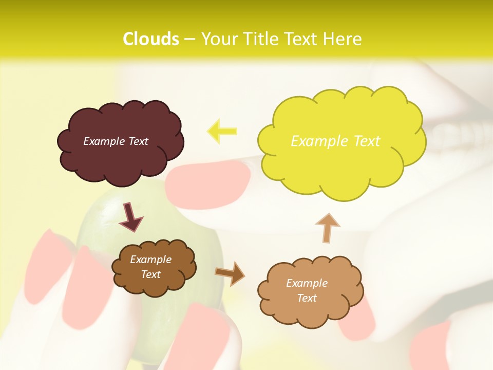 Enjoying Behavior Showing PowerPoint Template