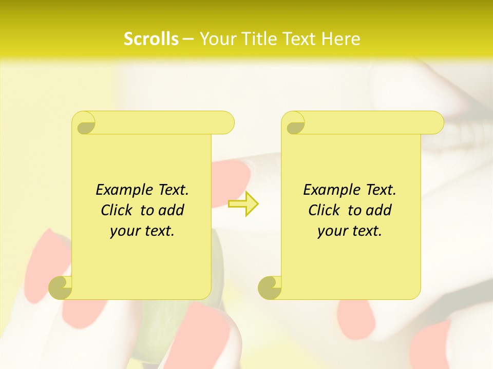 Enjoying Behavior Showing PowerPoint Template
