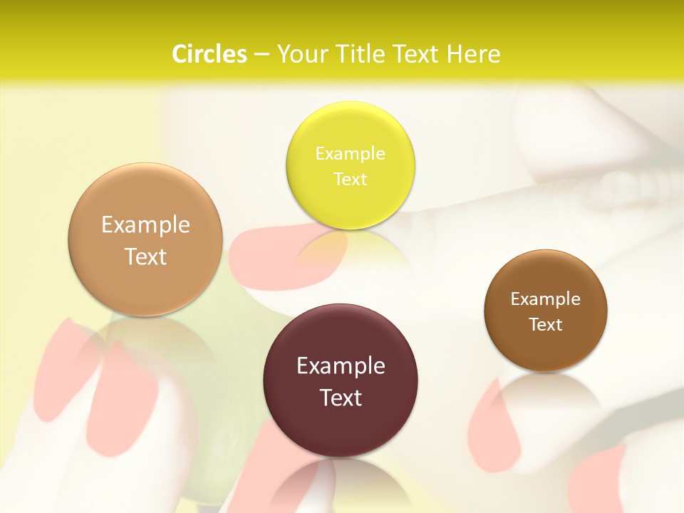 Enjoying Behavior Showing PowerPoint Template