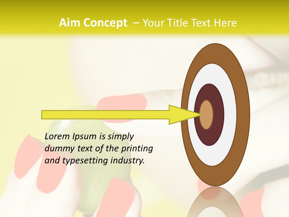 Enjoying Behavior Showing PowerPoint Template