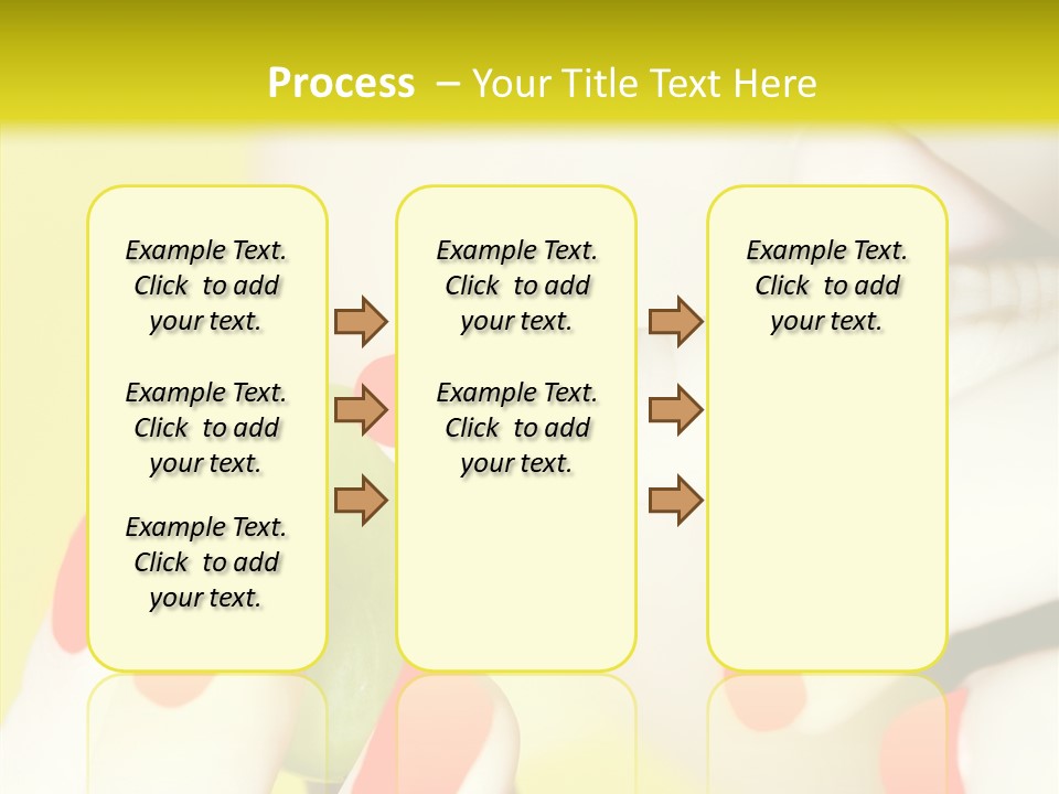 Enjoying Behavior Showing PowerPoint Template