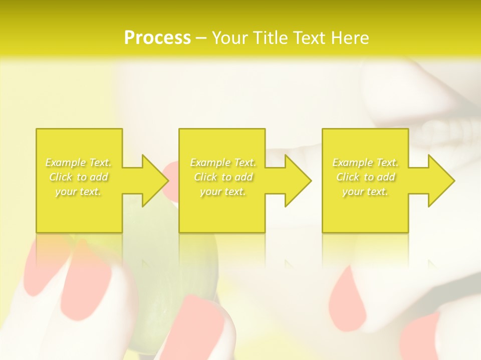 Enjoying Behavior Showing PowerPoint Template