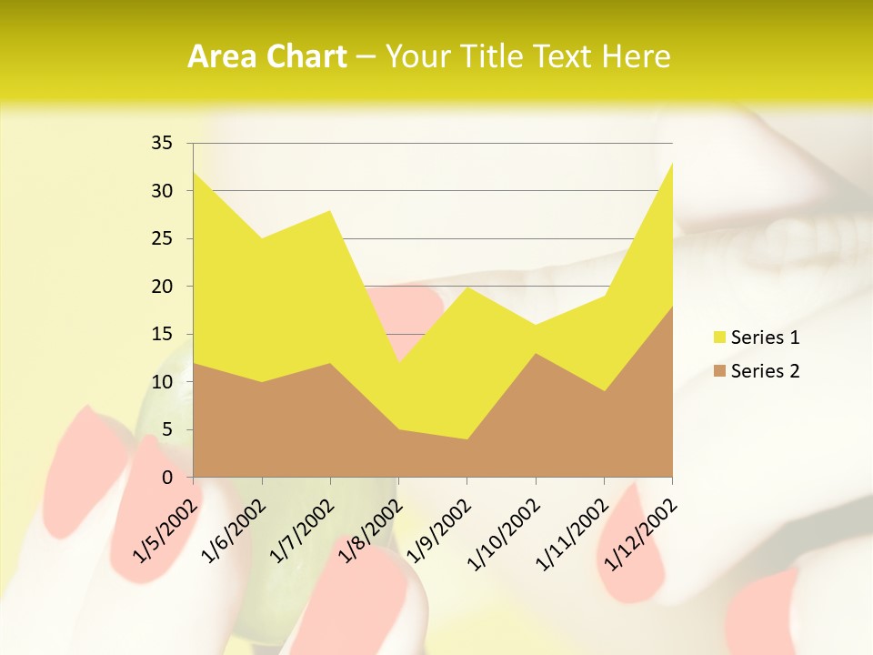 Enjoying Behavior Showing PowerPoint Template