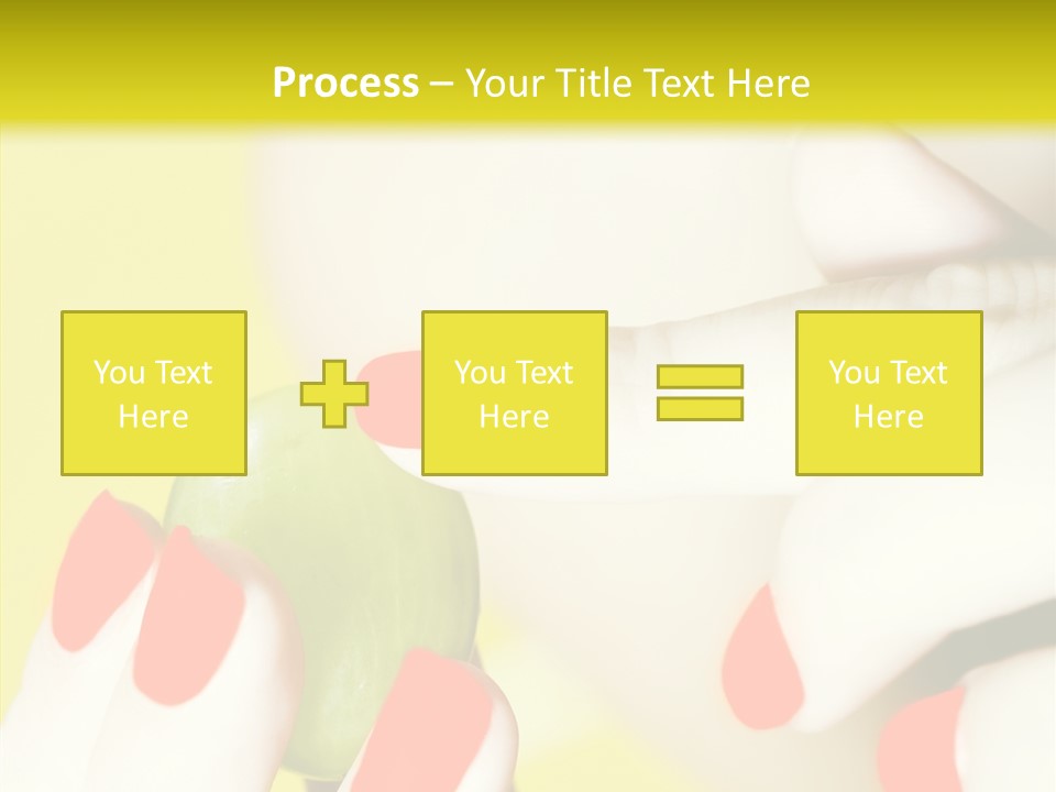 Enjoying Behavior Showing PowerPoint Template