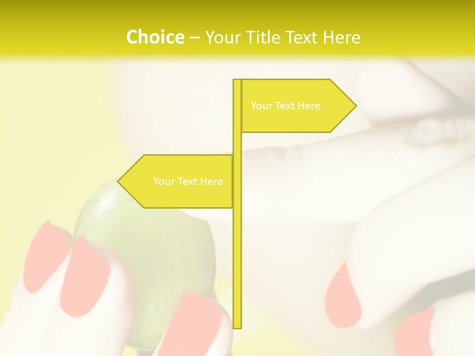 Enjoying Behavior Showing PowerPoint Template