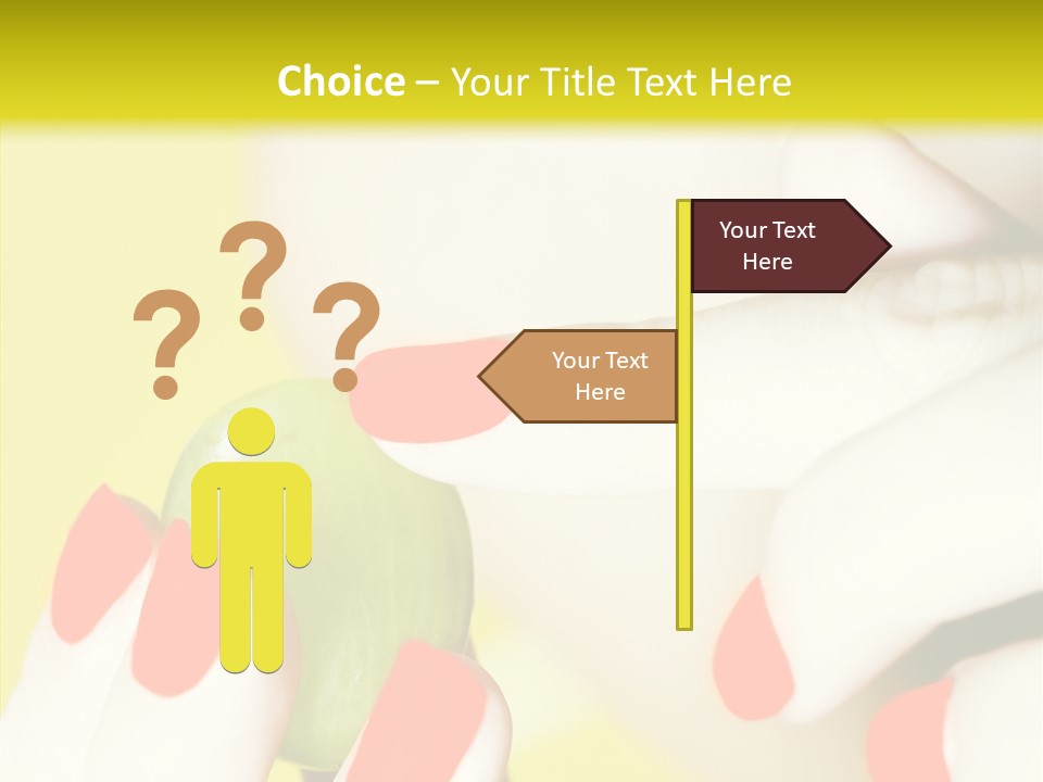 Enjoying Behavior Showing PowerPoint Template