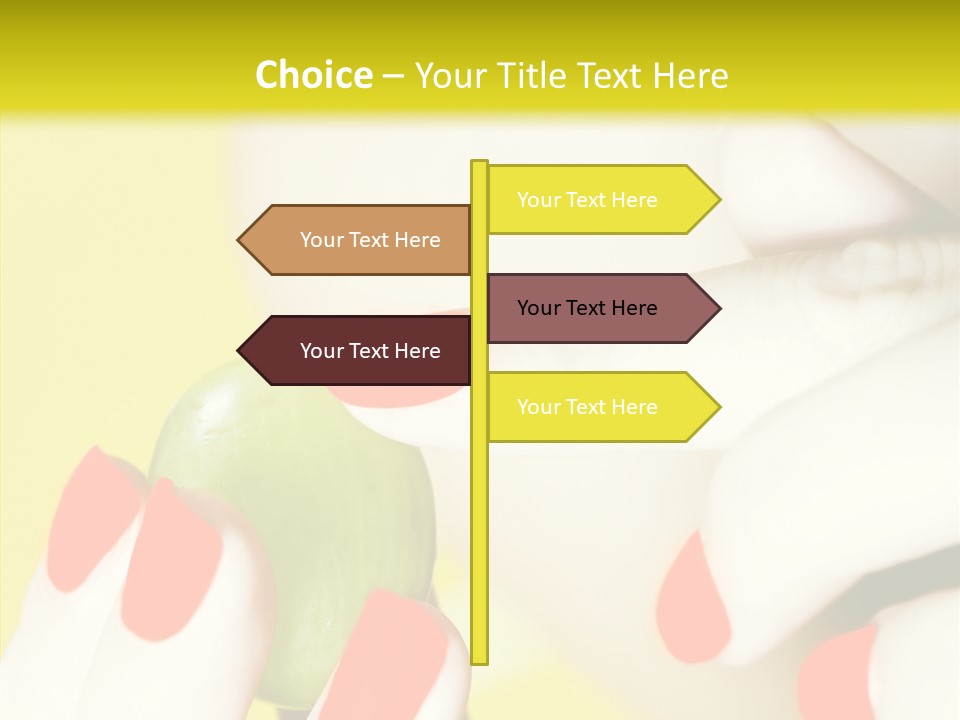 Enjoying Behavior Showing PowerPoint Template
