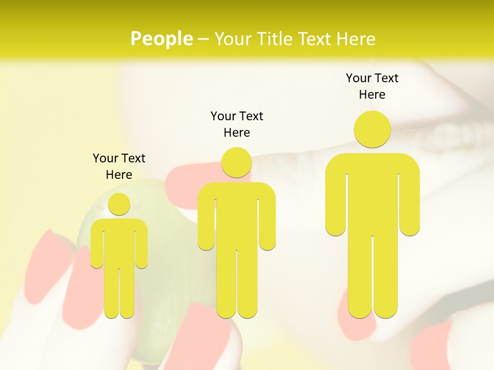 Enjoying Behavior Showing PowerPoint Template