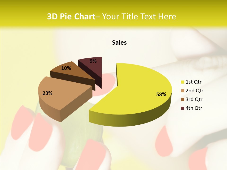 Enjoying Behavior Showing PowerPoint Template