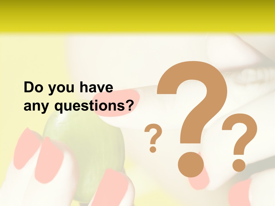 Enjoying Behavior Showing PowerPoint Template