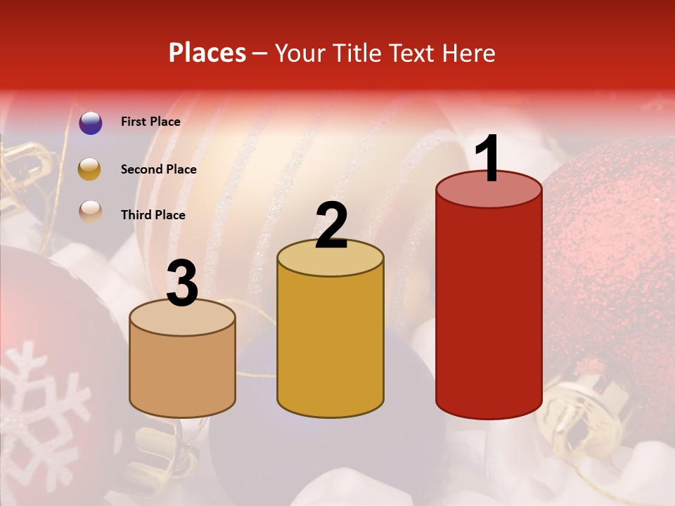 Claus Ornament Colourful PowerPoint Template