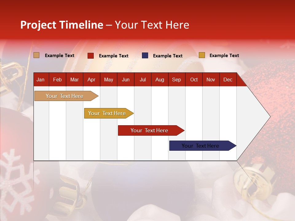 Claus Ornament Colourful PowerPoint Template