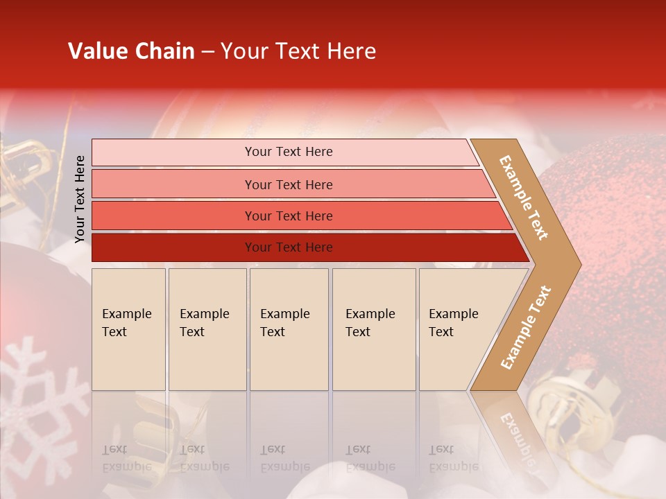 Claus Ornament Colourful PowerPoint Template