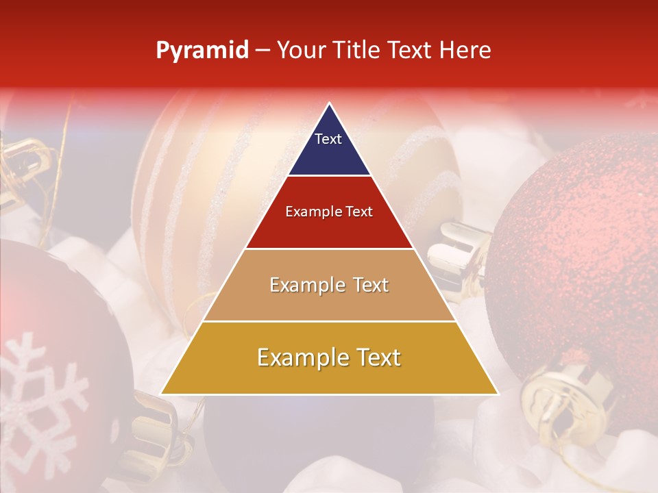 Claus Ornament Colourful PowerPoint Template