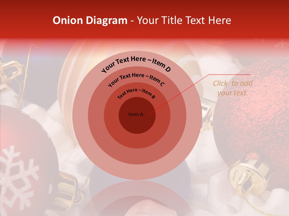 Claus Ornament Colourful PowerPoint Template