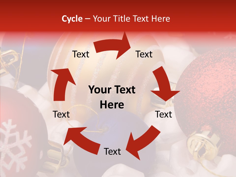 Claus Ornament Colourful PowerPoint Template