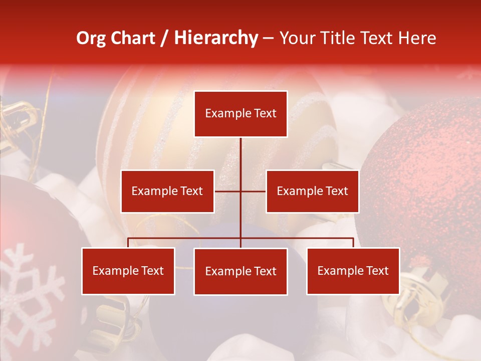 Claus Ornament Colourful PowerPoint Template
