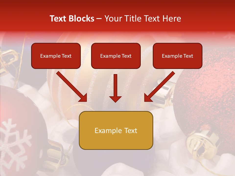 Claus Ornament Colourful PowerPoint Template