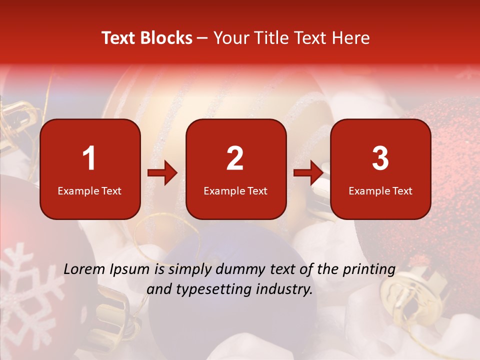 Claus Ornament Colourful PowerPoint Template