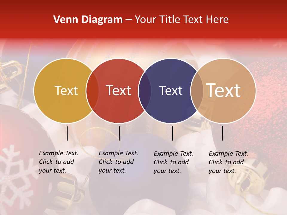 Claus Ornament Colourful PowerPoint Template