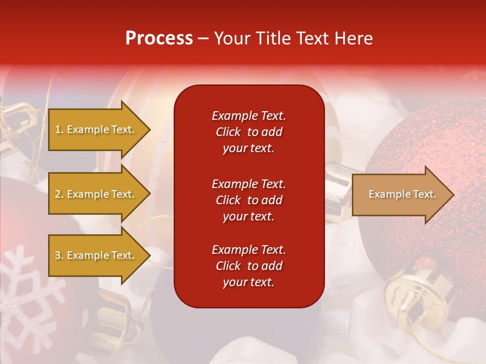 Claus Ornament Colourful PowerPoint Template