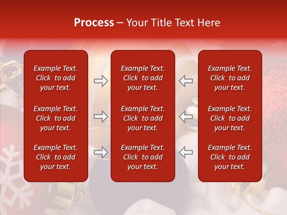 Claus Ornament Colourful PowerPoint Template