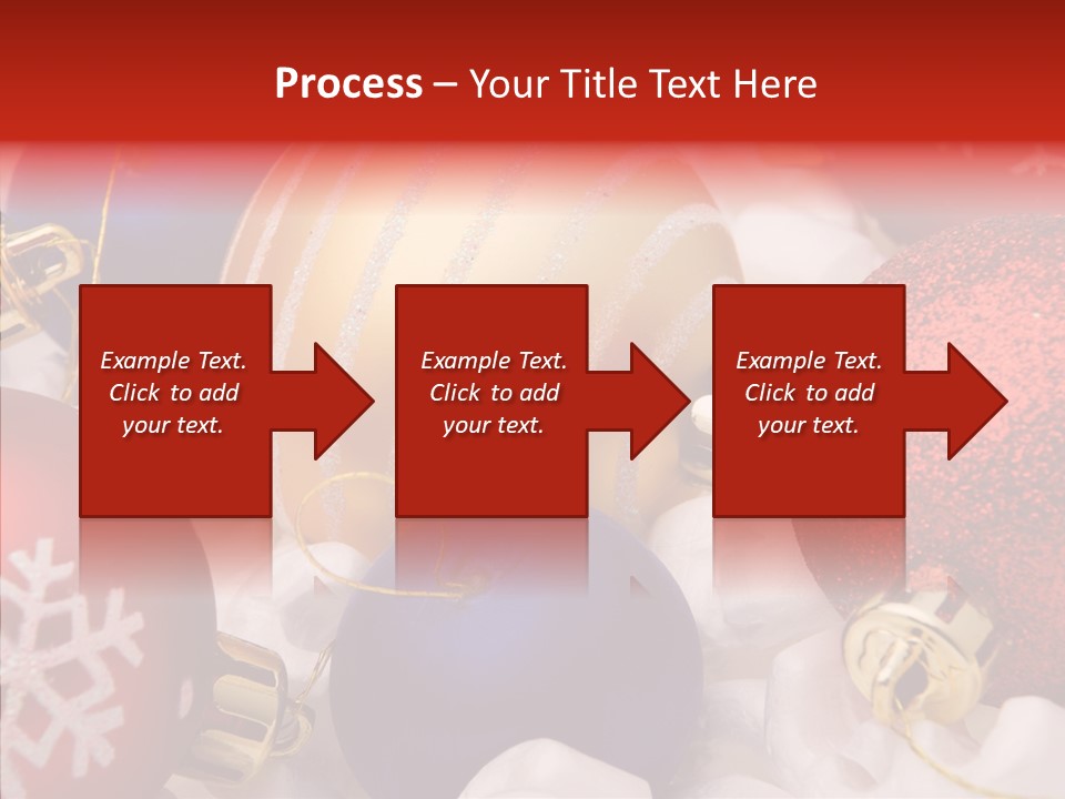 Claus Ornament Colourful PowerPoint Template