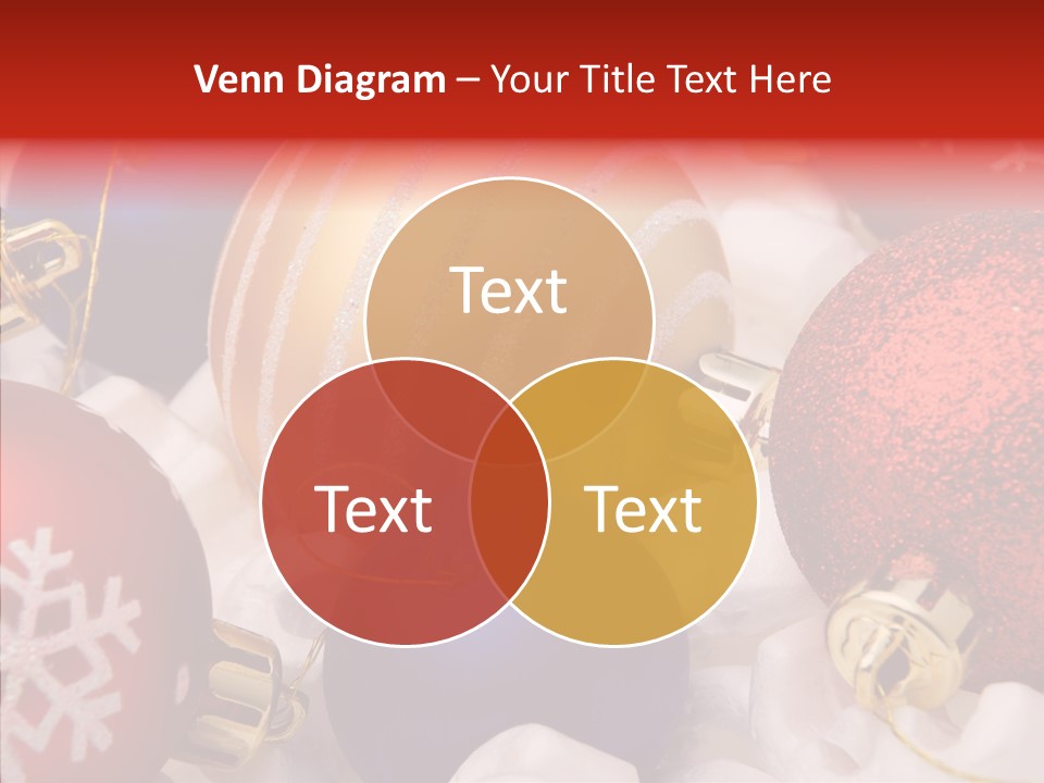 Claus Ornament Colourful PowerPoint Template