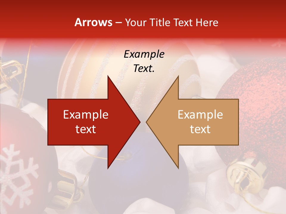 Claus Ornament Colourful PowerPoint Template