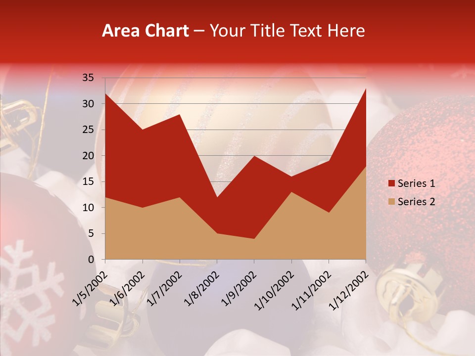 Claus Ornament Colourful PowerPoint Template