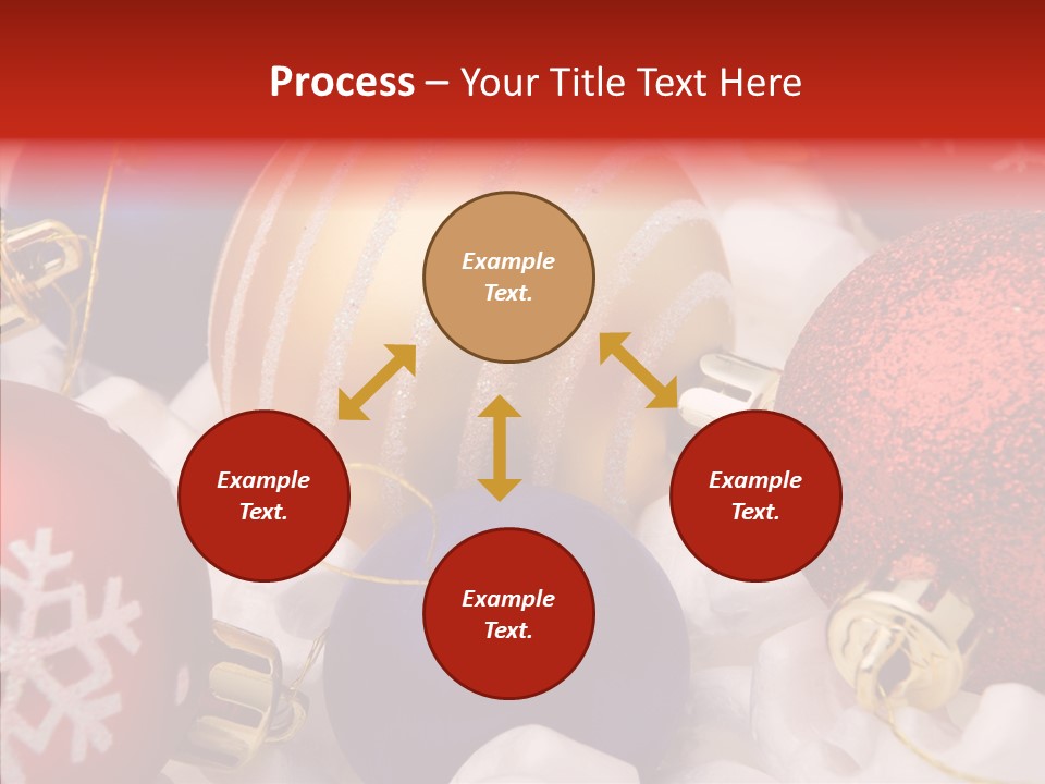 Claus Ornament Colourful PowerPoint Template