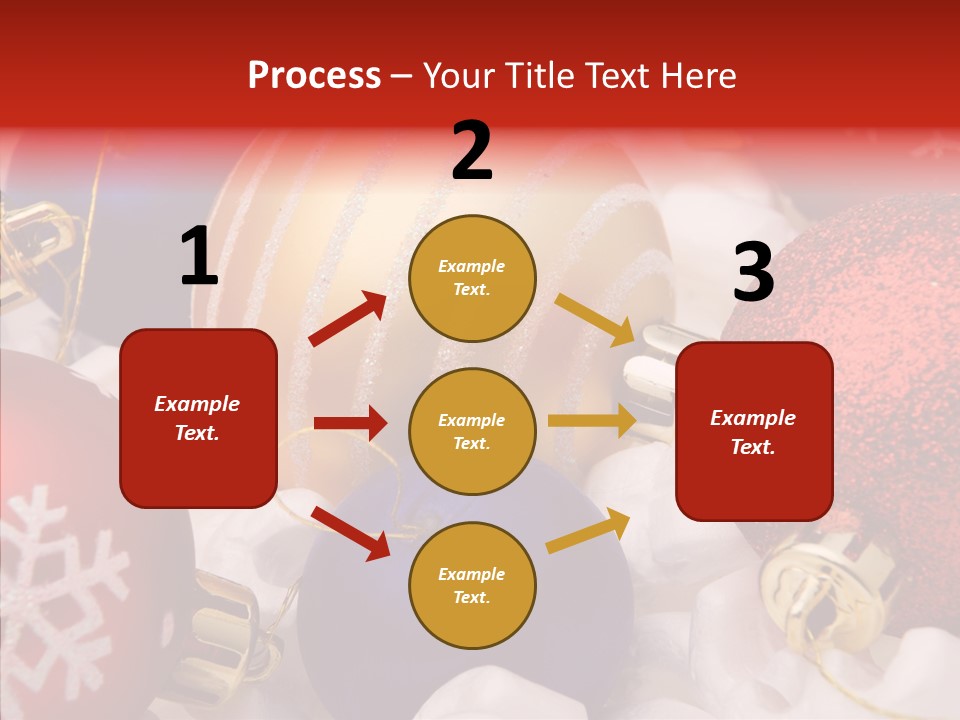 Claus Ornament Colourful PowerPoint Template